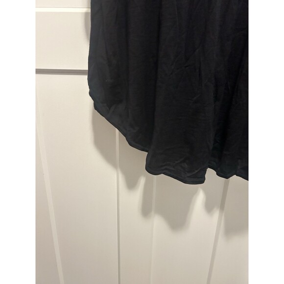 COS Women Size Small Black Oversized Tunic Top LAGENLOOK Wool Minimalist Button - Picture 7 of 7